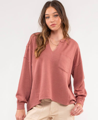 sweatshirt on girl rose