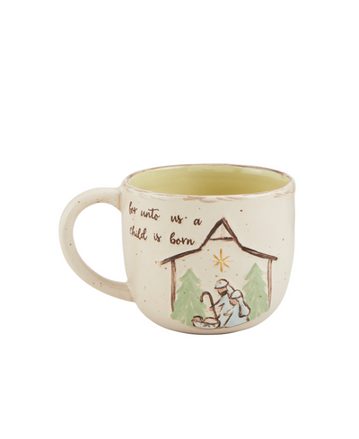 nativity mug