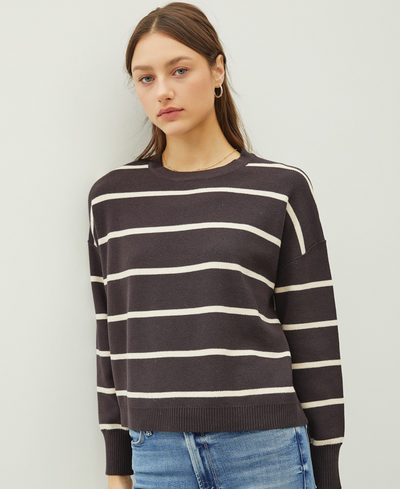 striped sweater