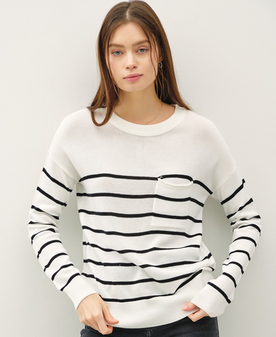 striped sweater