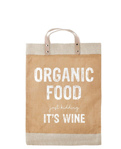 wine tote bag