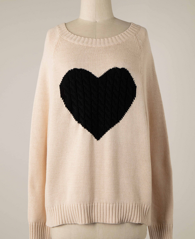 heart sweater