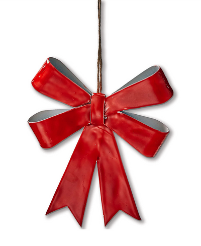 red bow ornament