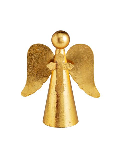 small gold cross figurine 
