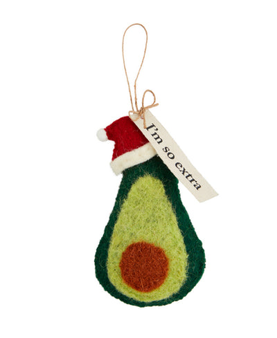 avocado ornament