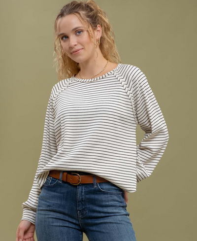 striped top