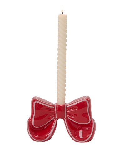 bow candleholder