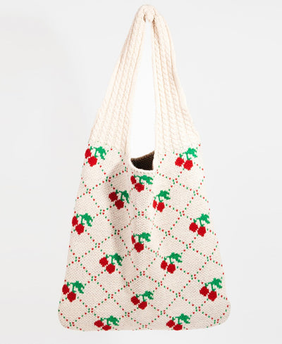 tote bag with cherries