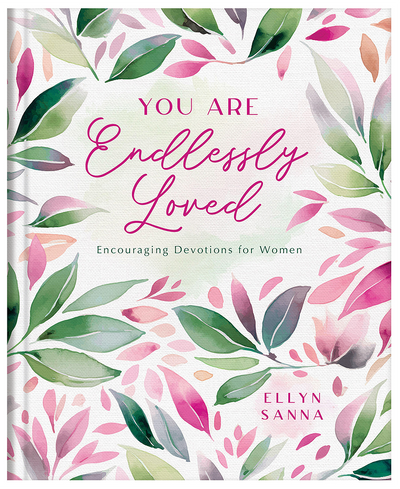 Book titled 'You Are Endlessly Loved' with floral design on cover