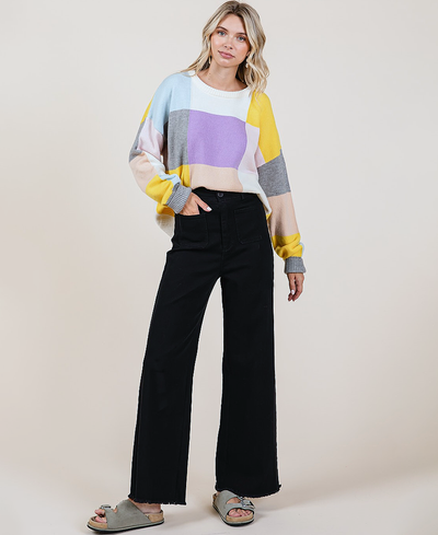 black pants