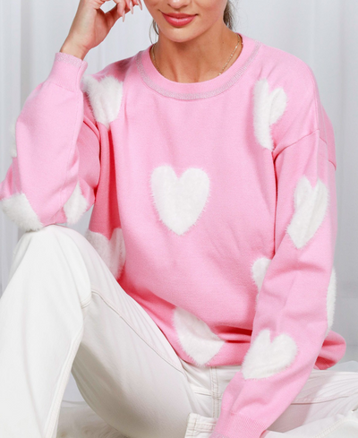 heart sweater