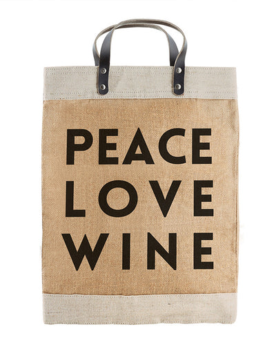 wine tote bag