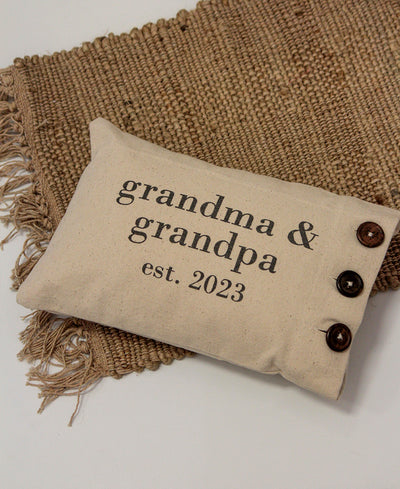 Grandma and Grandpa Est. 2023 Pillow