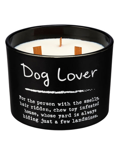 dog lover candle 