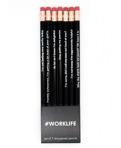 Wholesale Working Hard + Getting Shit Done Pencils #smartypants Pencils  Stocking Stuffers for your store